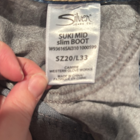 Silver Jeans, Suki mid slim boot - Picture 5 of 5
